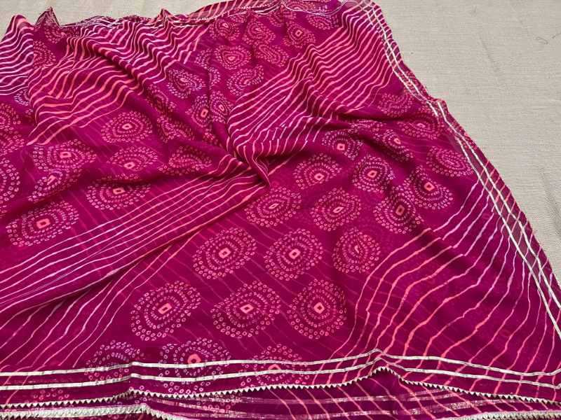 Work Georgette Fancy Saree
