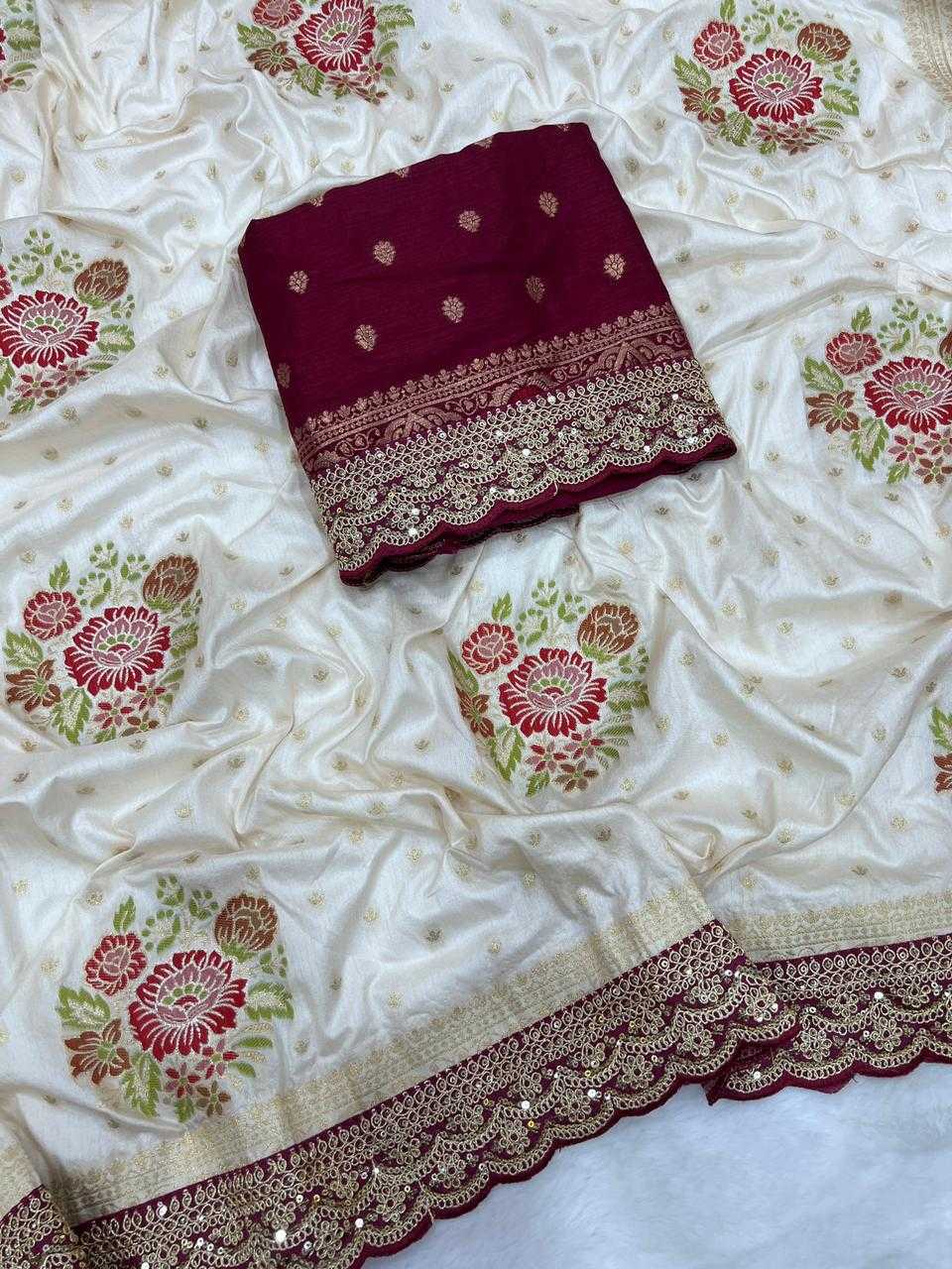 Zari Dola Silk Designer Saree