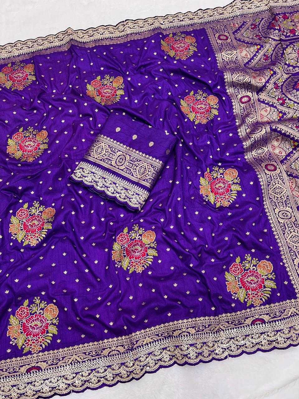 Zari Dola Silk Designer Saree