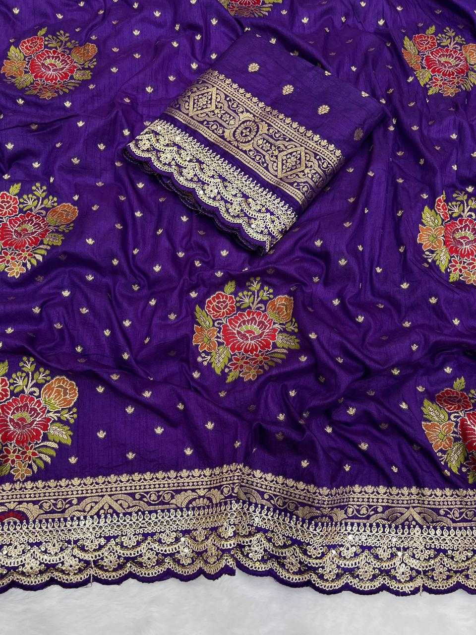 Zari Dola Silk Designer Saree
