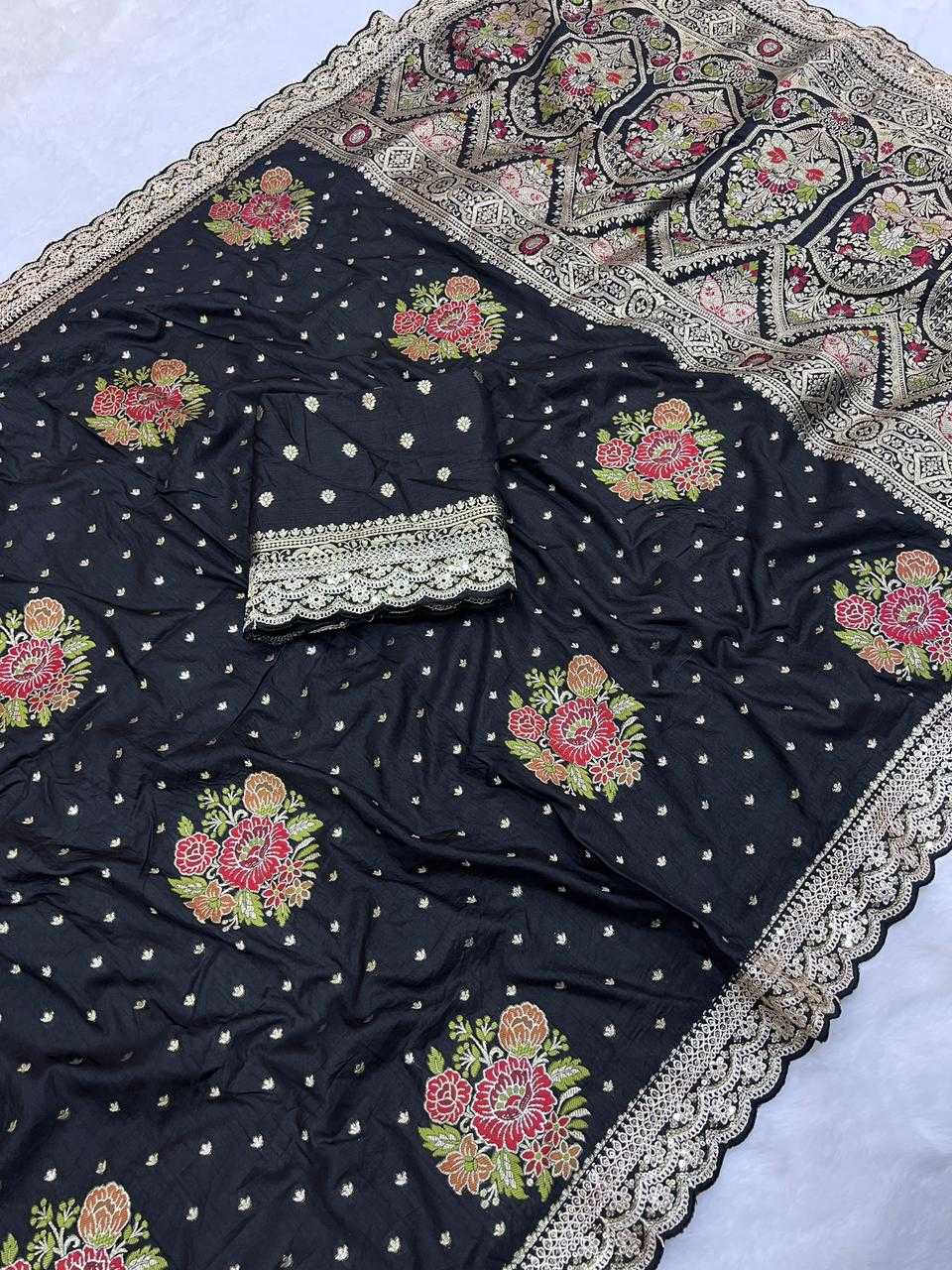 Zari Dola Silk Designer Saree
