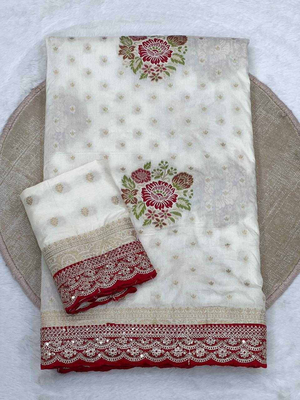 Zari Dola Silk Designer Saree