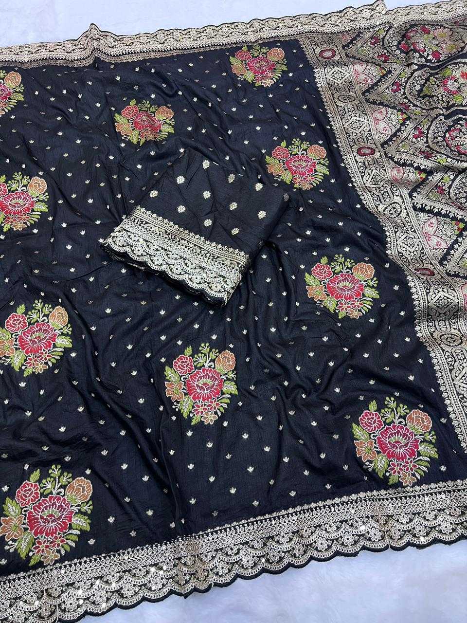 Zari Dola Silk Designer Saree