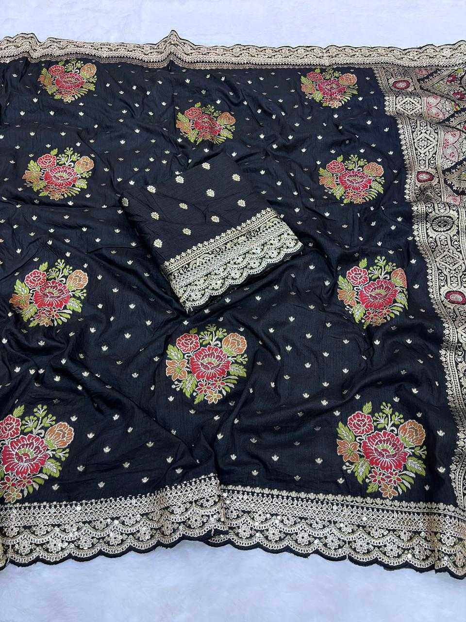 Zari Dola Silk Designer Saree