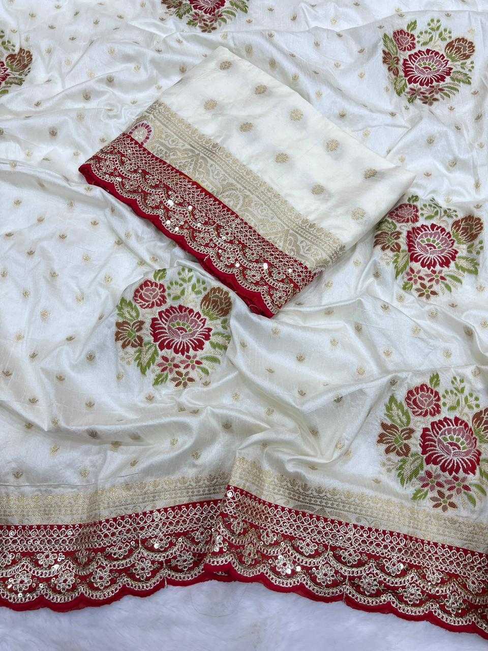 Zari Dola Silk Designer Saree