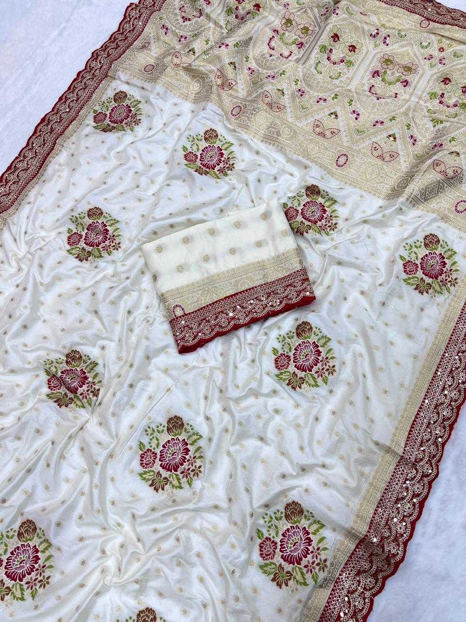 Zari Dola Silk Designer Saree