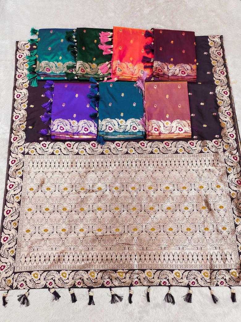 Aakankshita Banarasi Soft Silk Saree