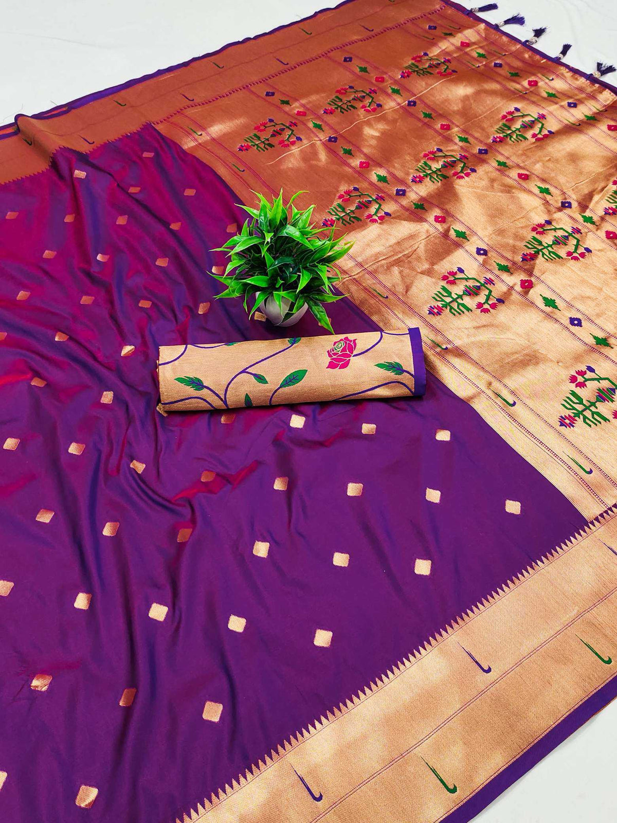 Aarna Paithani Silk Saree