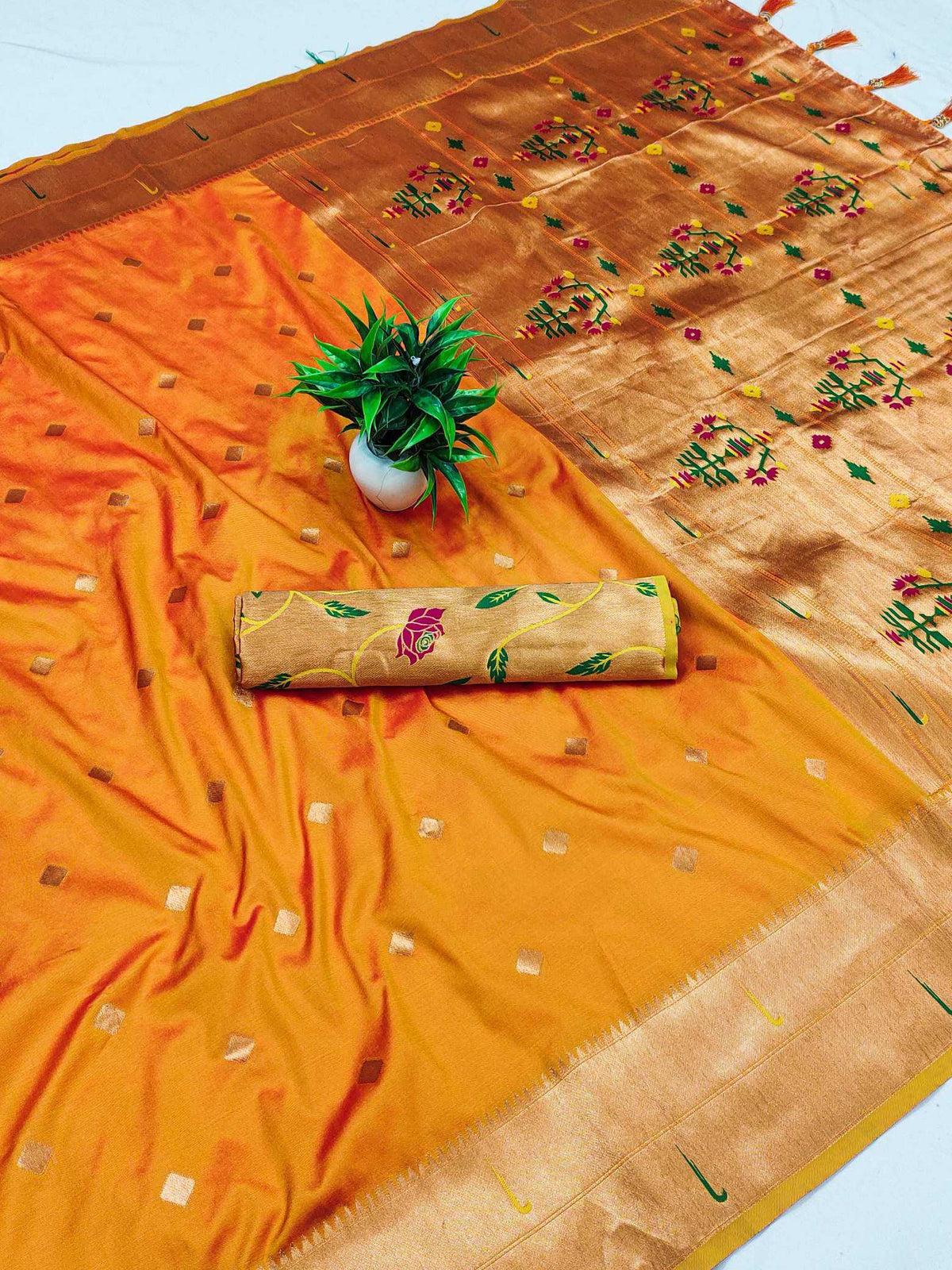 Aarna Paithani Silk Saree