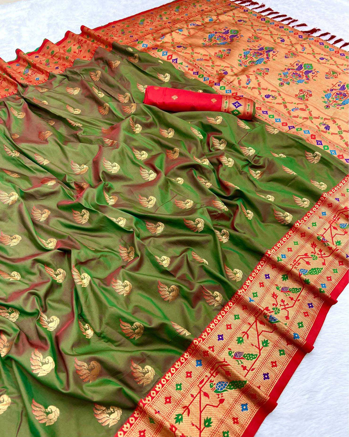 Aarohi Paithani Silk Saree