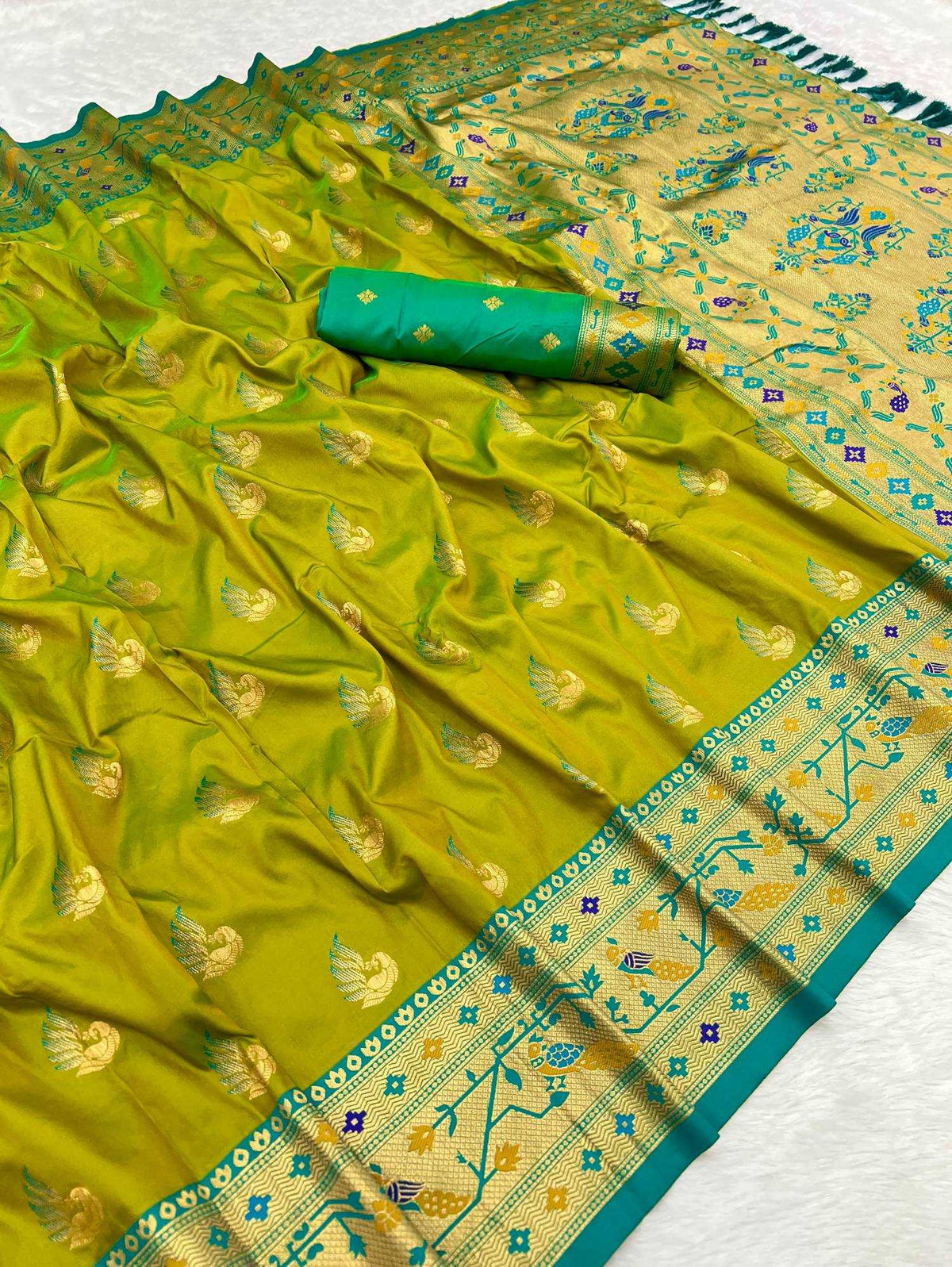 Aarohi Paithani Silk Saree