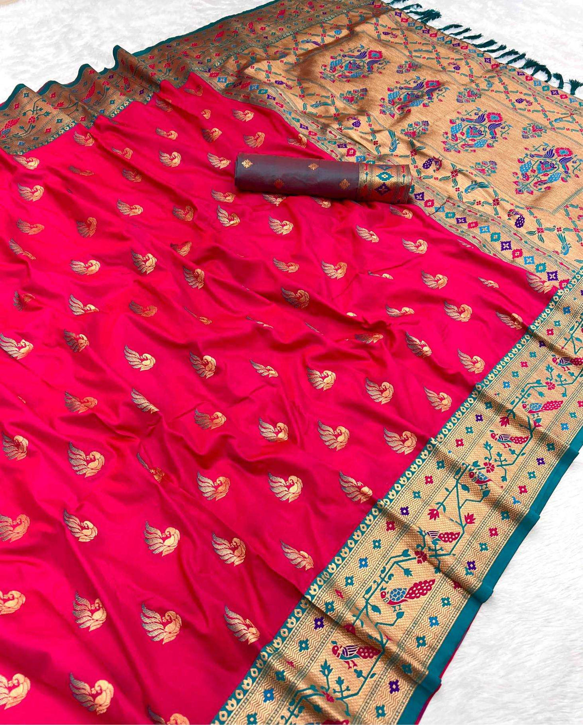Aarohi Paithani Silk Saree