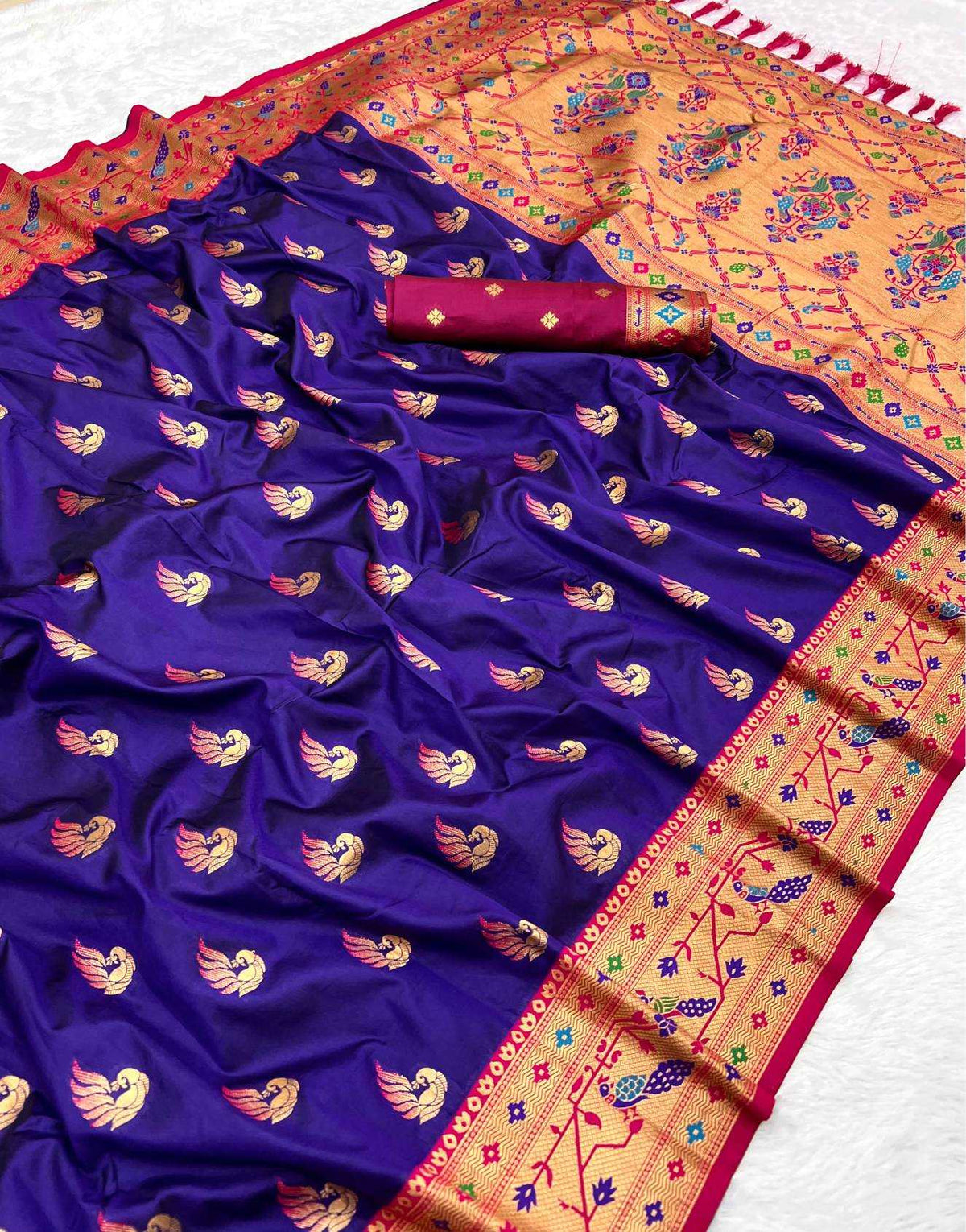 Aarohi Paithani Silk Saree