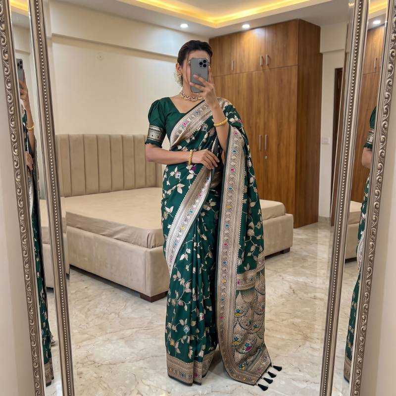 Anaya Banarasi Soft Silk Saree