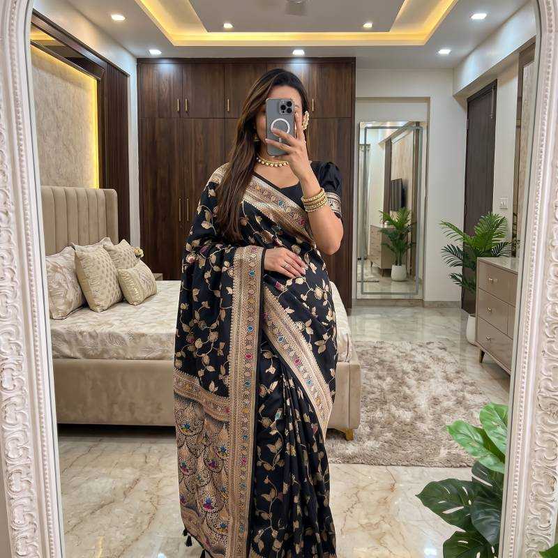 Anaya Banarasi Soft Silk Saree
