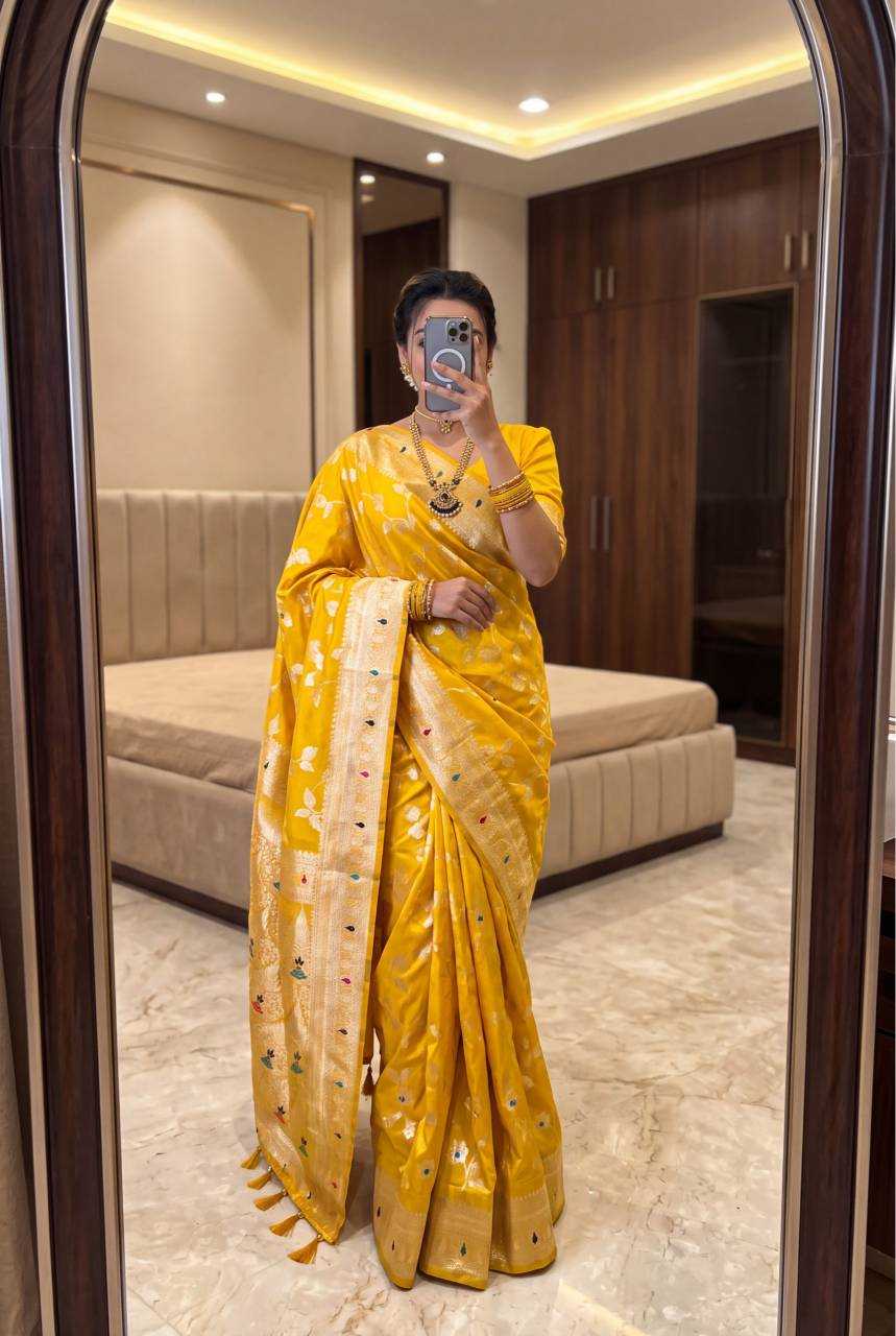 Anaya Banarasi Soft Silk Saree