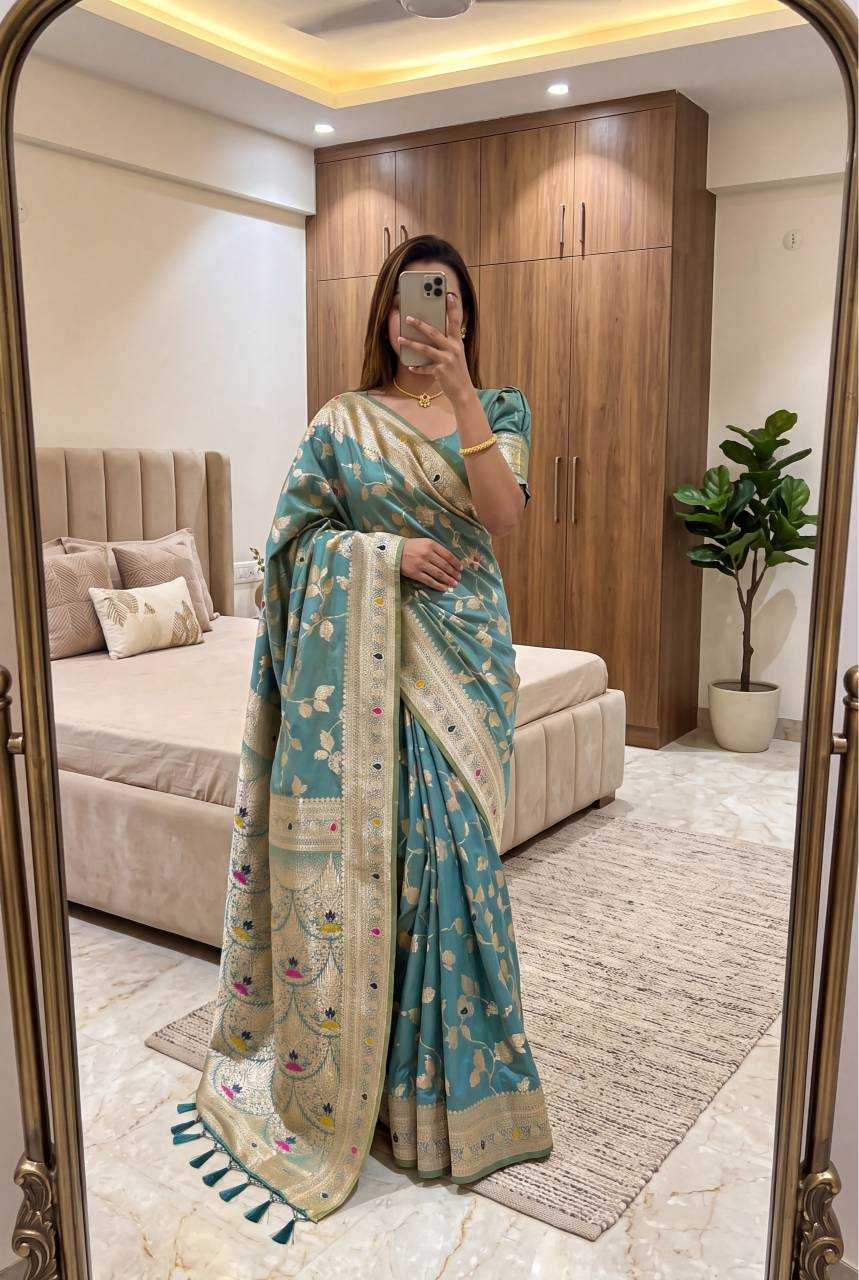 Anaya Banarasi Soft Silk Saree