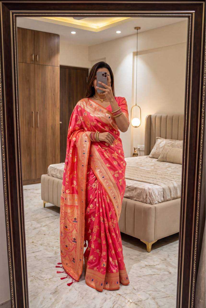 Anaya Banarasi Soft Silk Saree