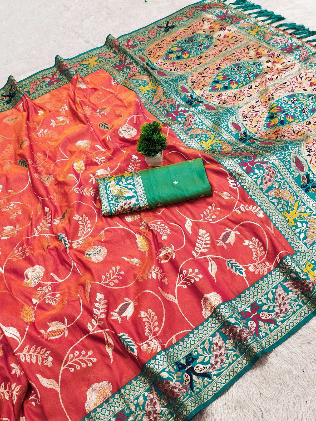 Anika Paithani Silk Saree