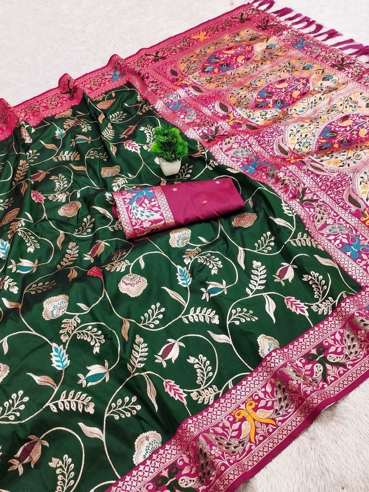 Anika Paithani Silk Saree