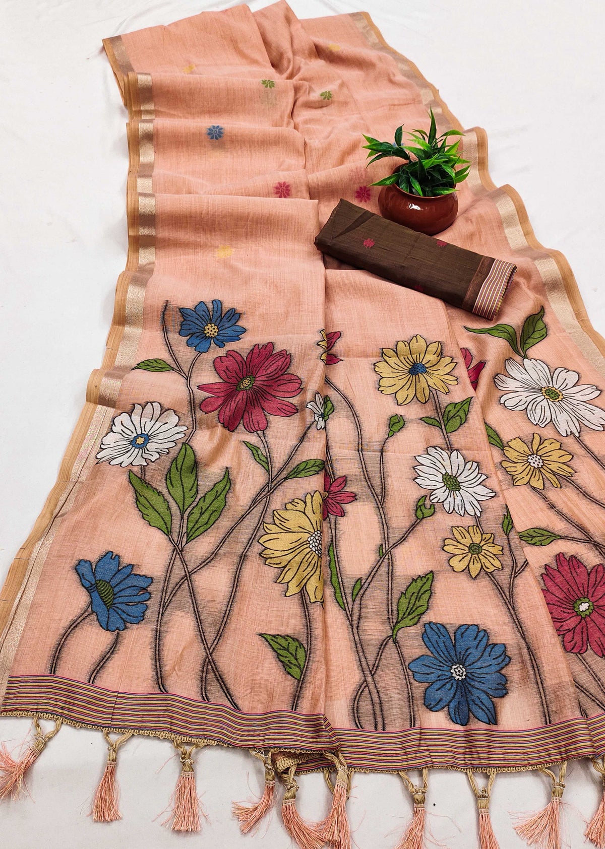Arya Pure Cotton Saree