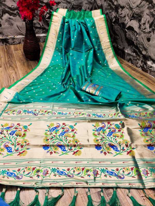 Bindi Soft Silk Designer Saree