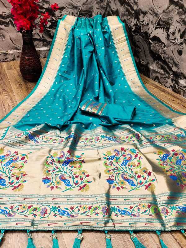 Bindi Soft Silk Designer Saree