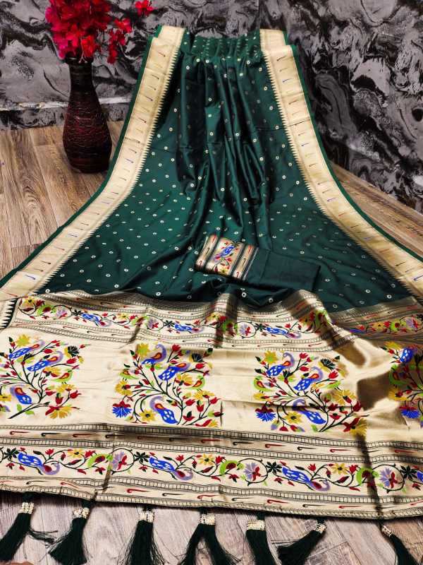 Bindi Soft Silk Designer Saree