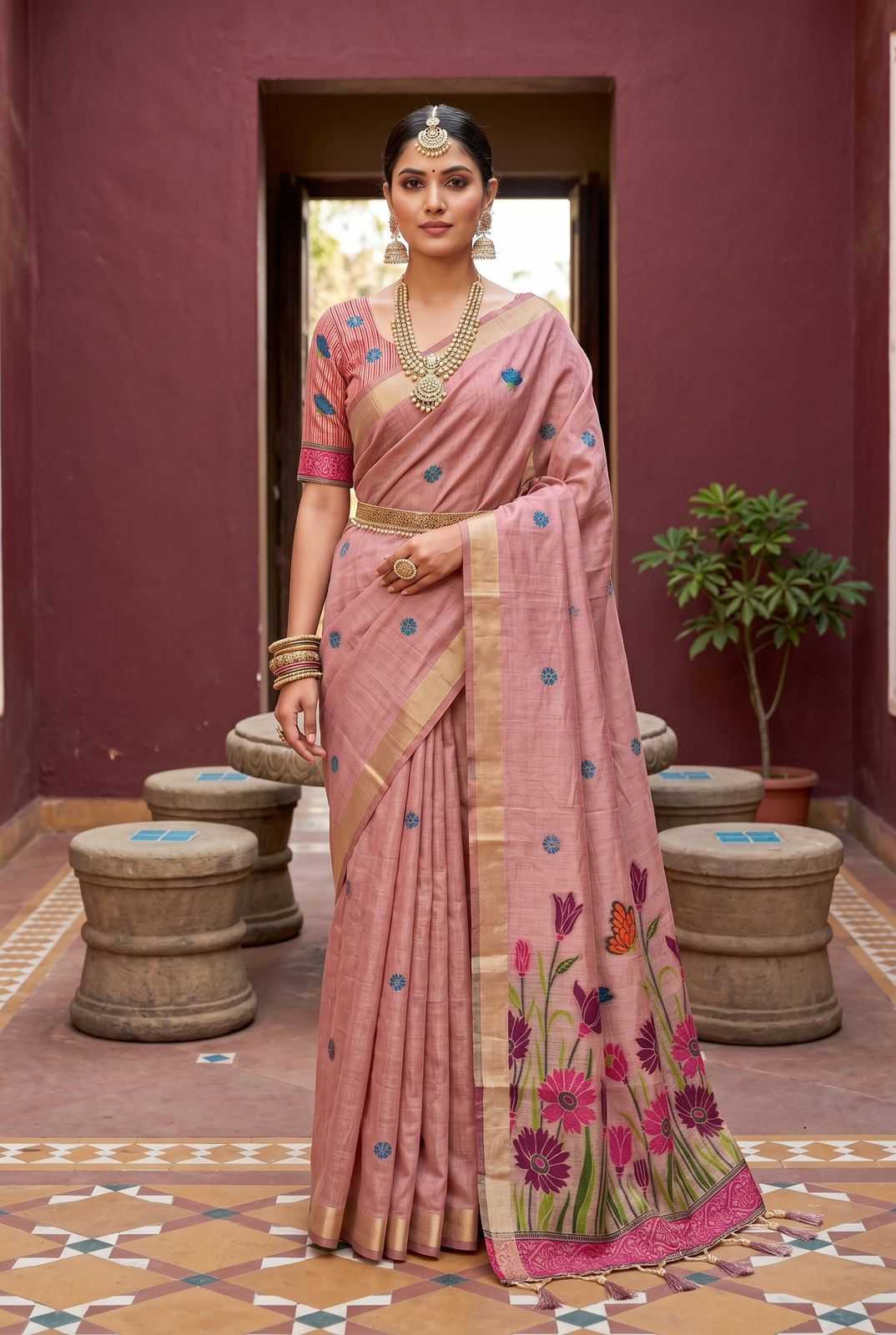 Cotton Designer Saree
