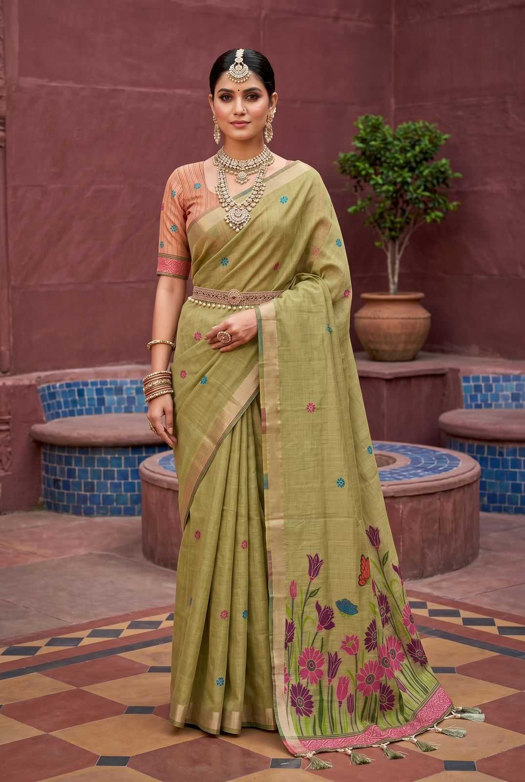 Cotton Designer Saree