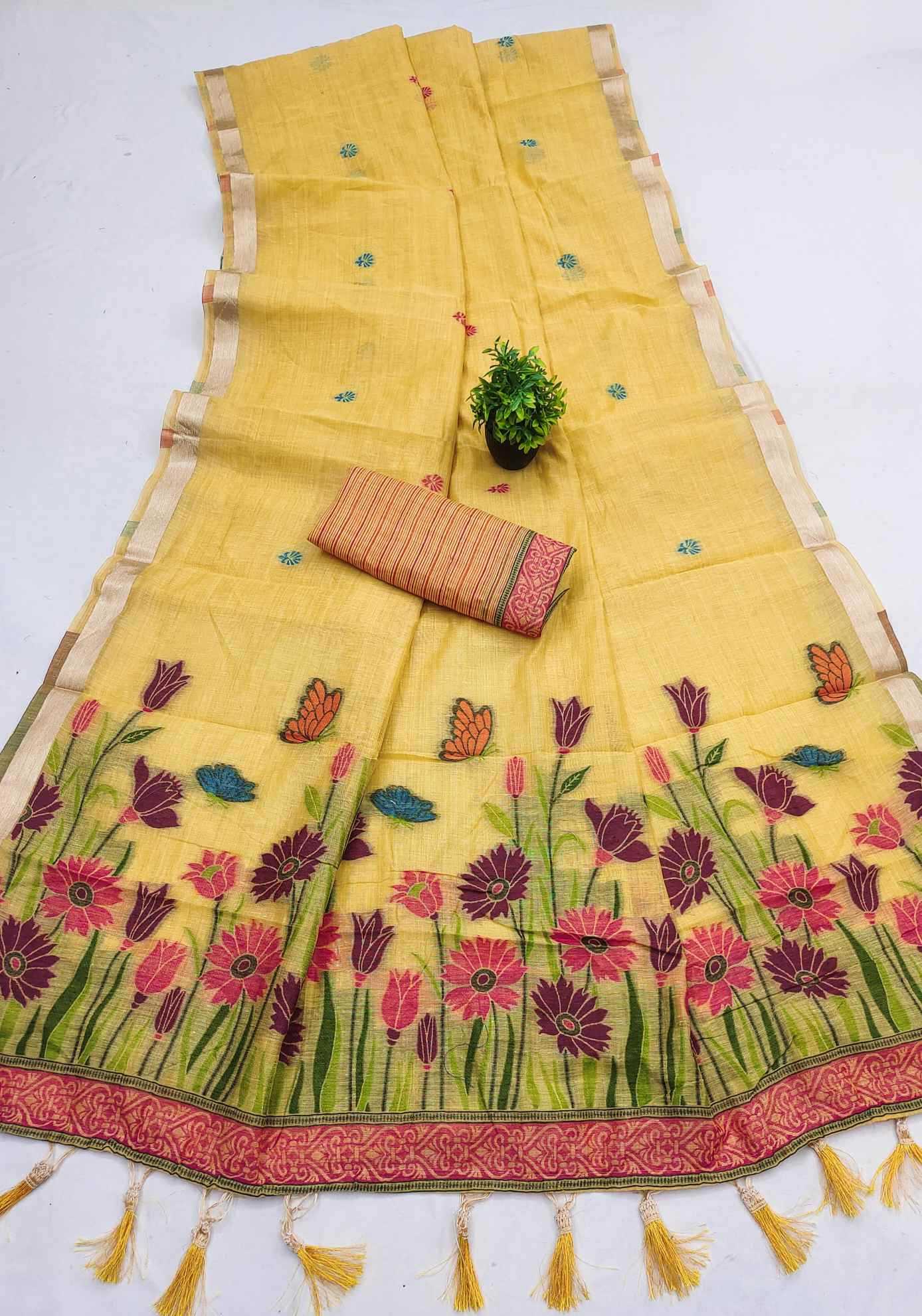 Cotton Designer Saree