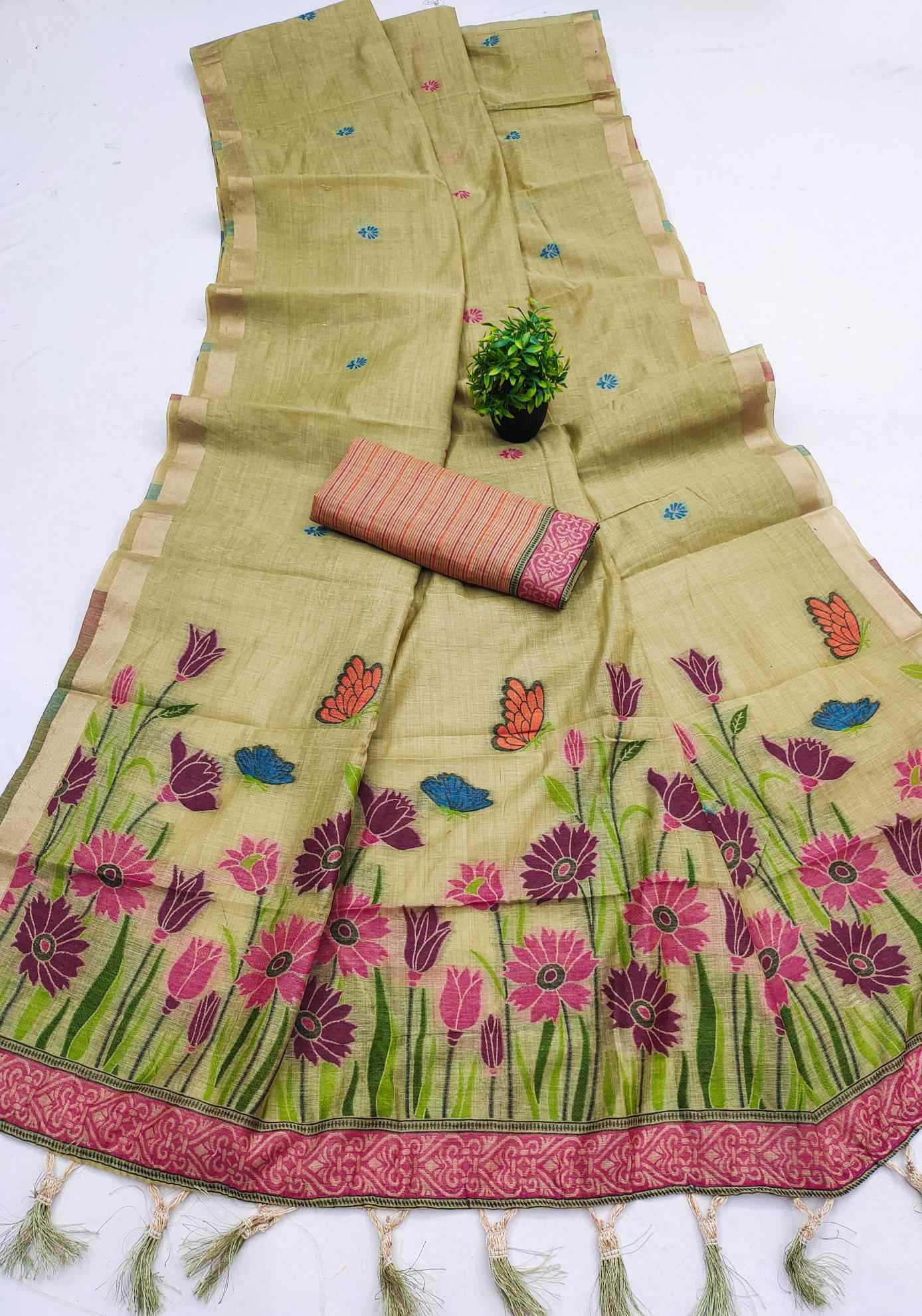 Cotton Designer Saree