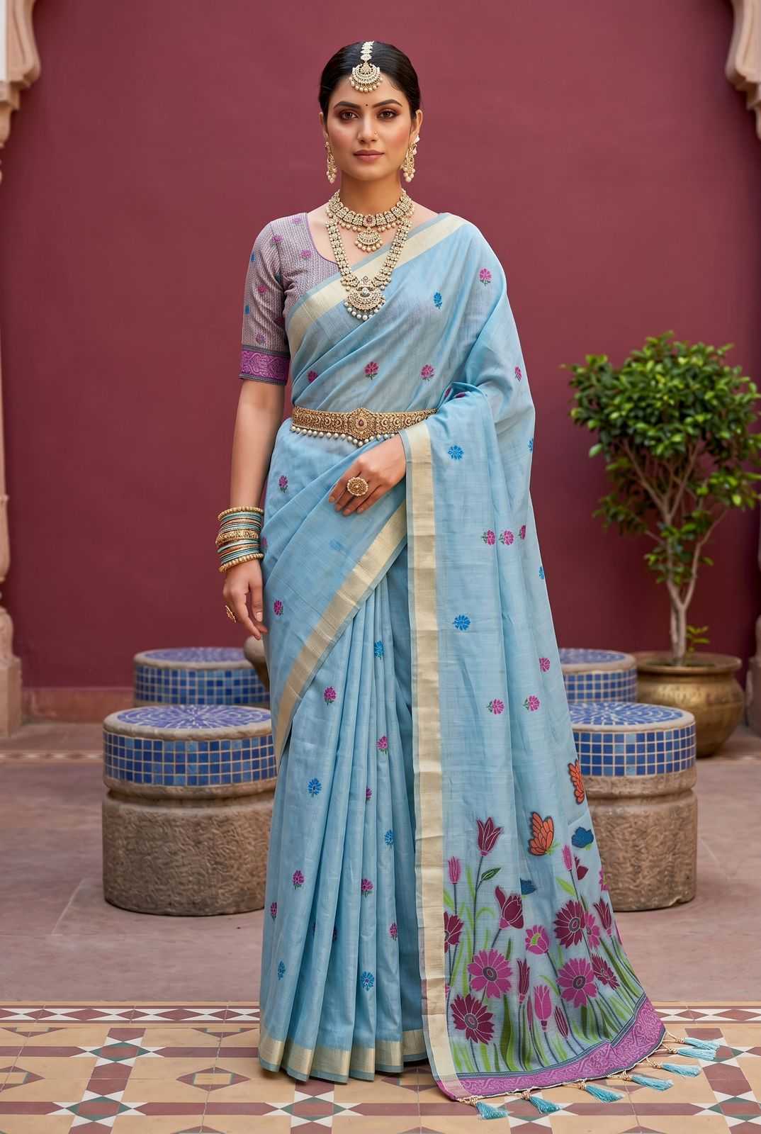 Cotton Designer Saree