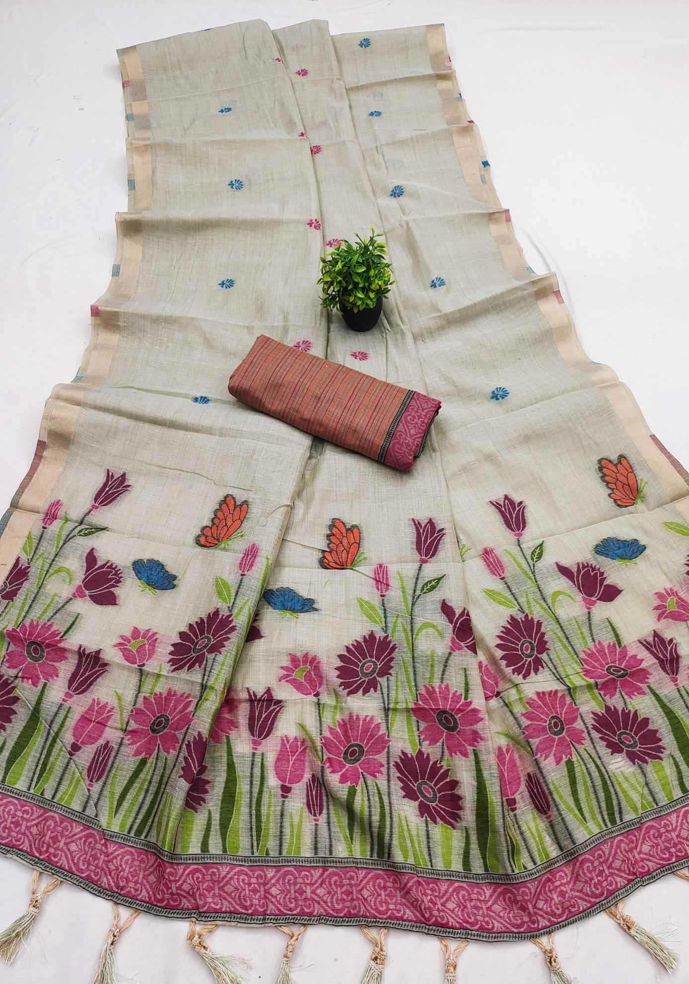 Cotton Designer Saree