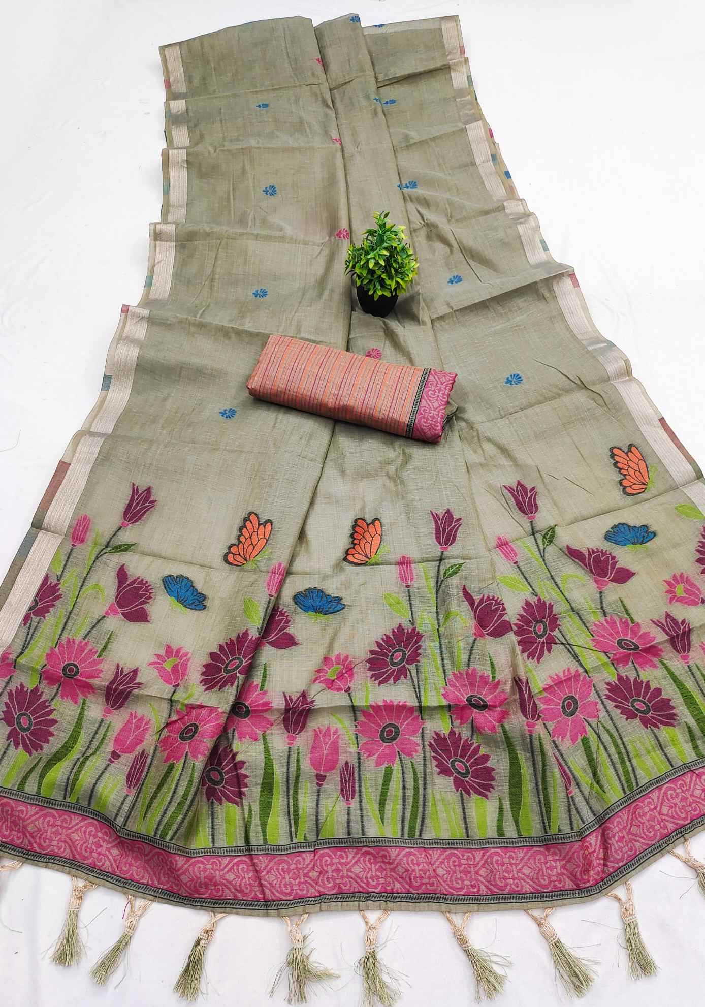 Cotton Designer Saree