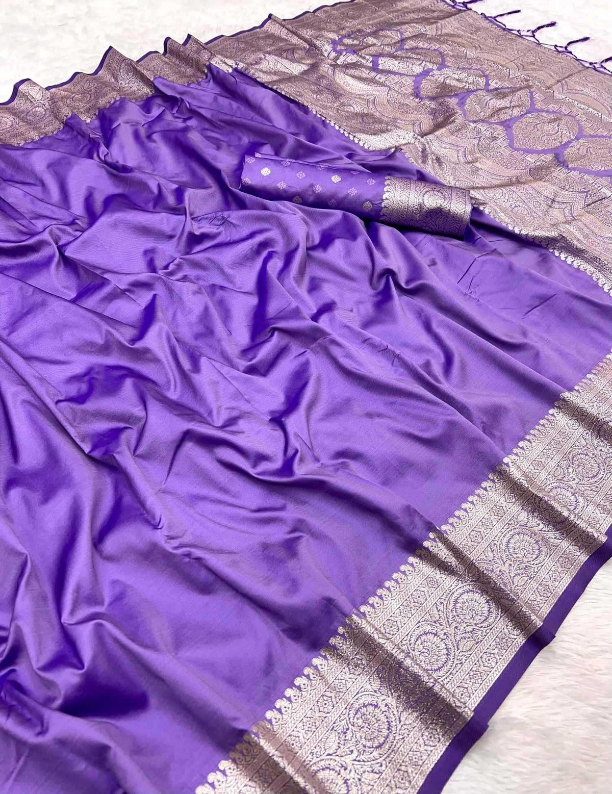 Gala Banarasi Soft Silk Saree