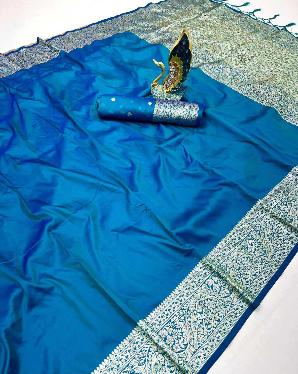 Gala Banarasi Soft Silk Saree