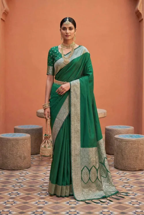 Gala Banarasi Soft Silk Saree