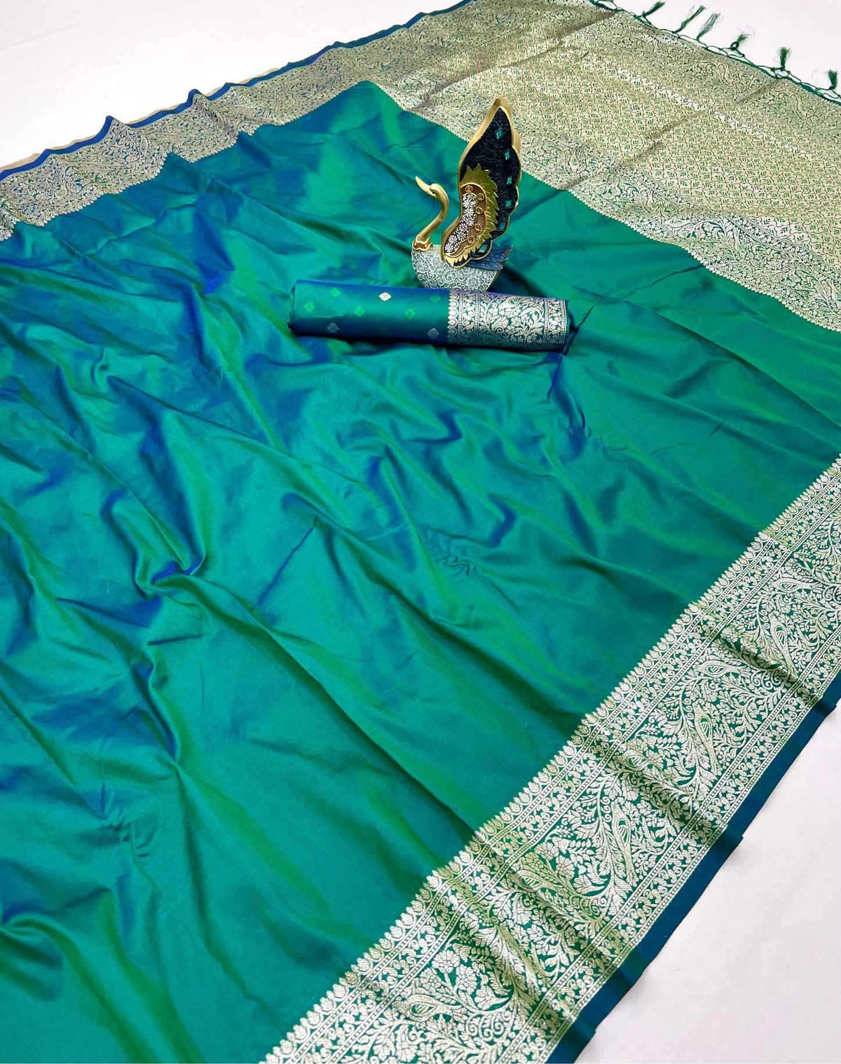 Gala Banarasi Soft Silk Saree