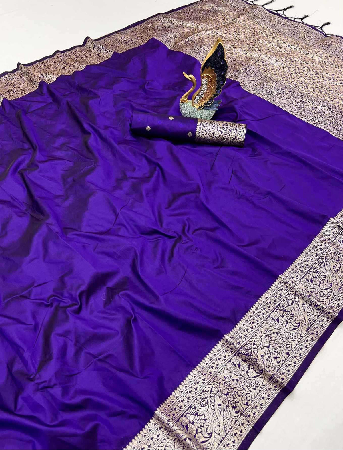 Gala Banarasi Soft Silk Saree