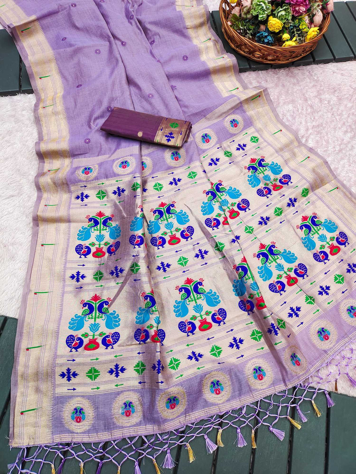 Gargi Soft Cotton Designer Saree