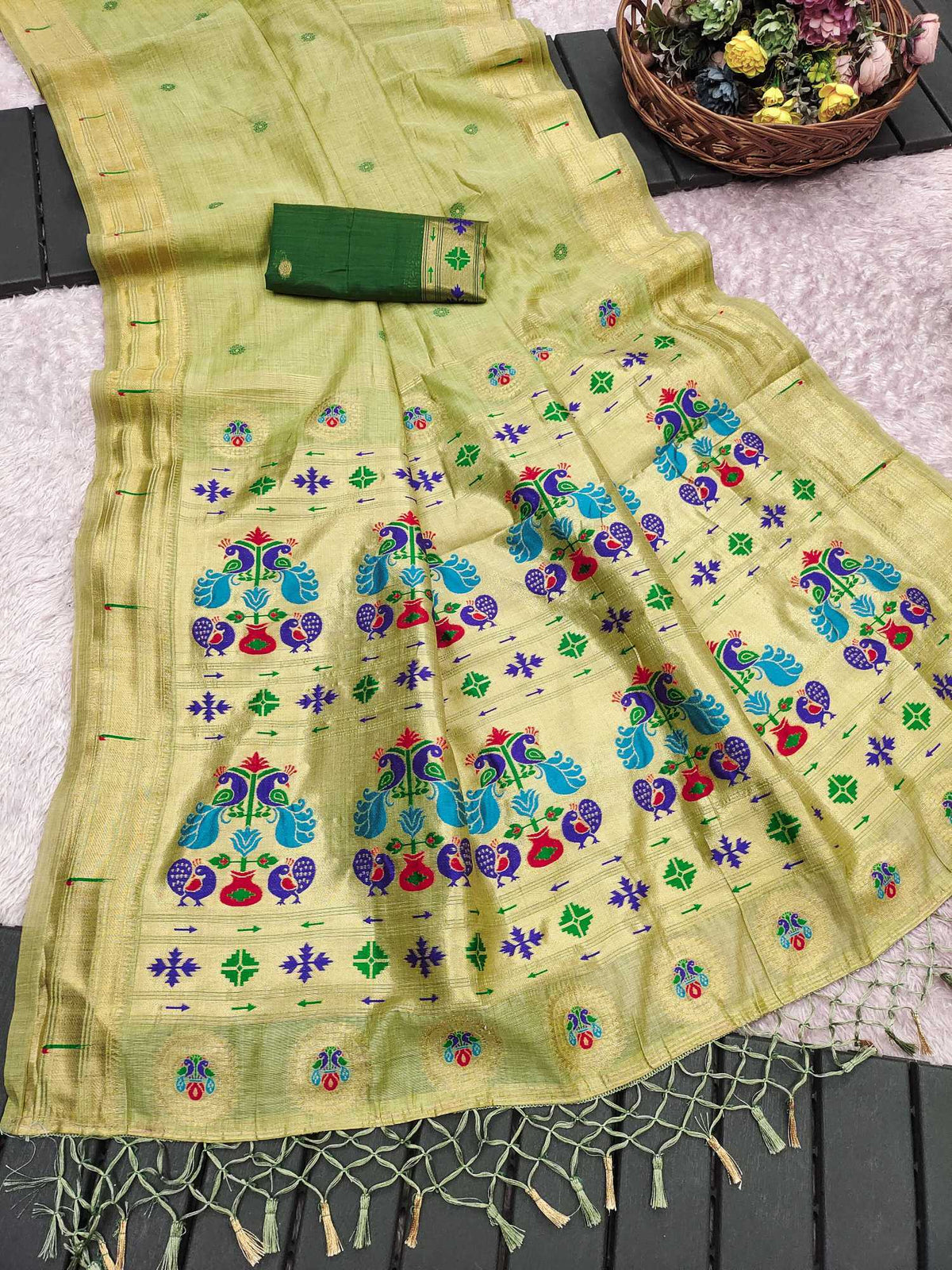 Gargi Soft Cotton Designer Saree