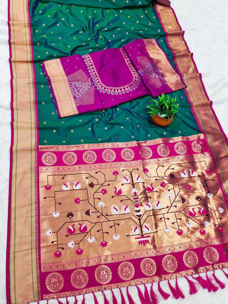 Hansraj Paithani Silk Saree