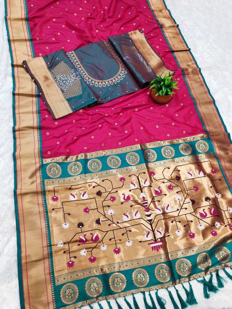 Hansraj Paithani Silk Saree