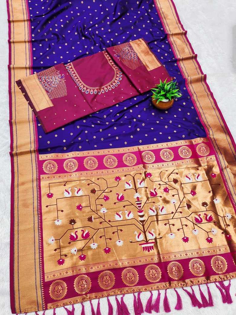 Hansraj Paithani Silk Saree