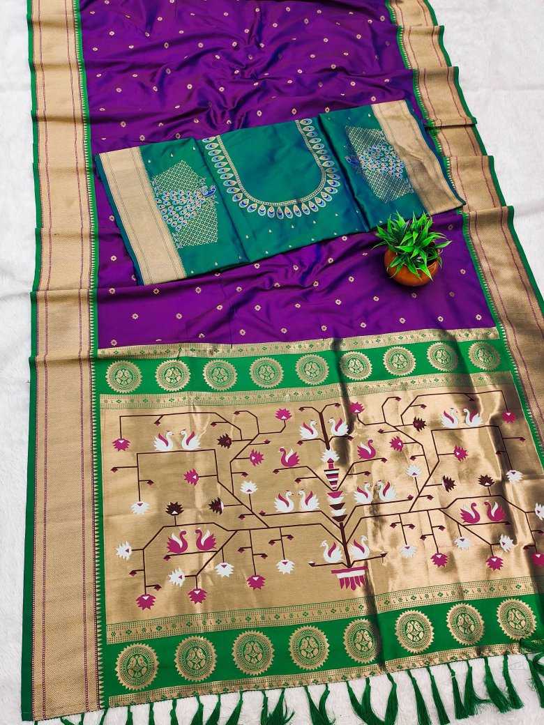 Hansraj Paithani Silk Saree