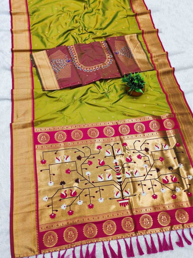 Hansraj Paithani Silk Saree