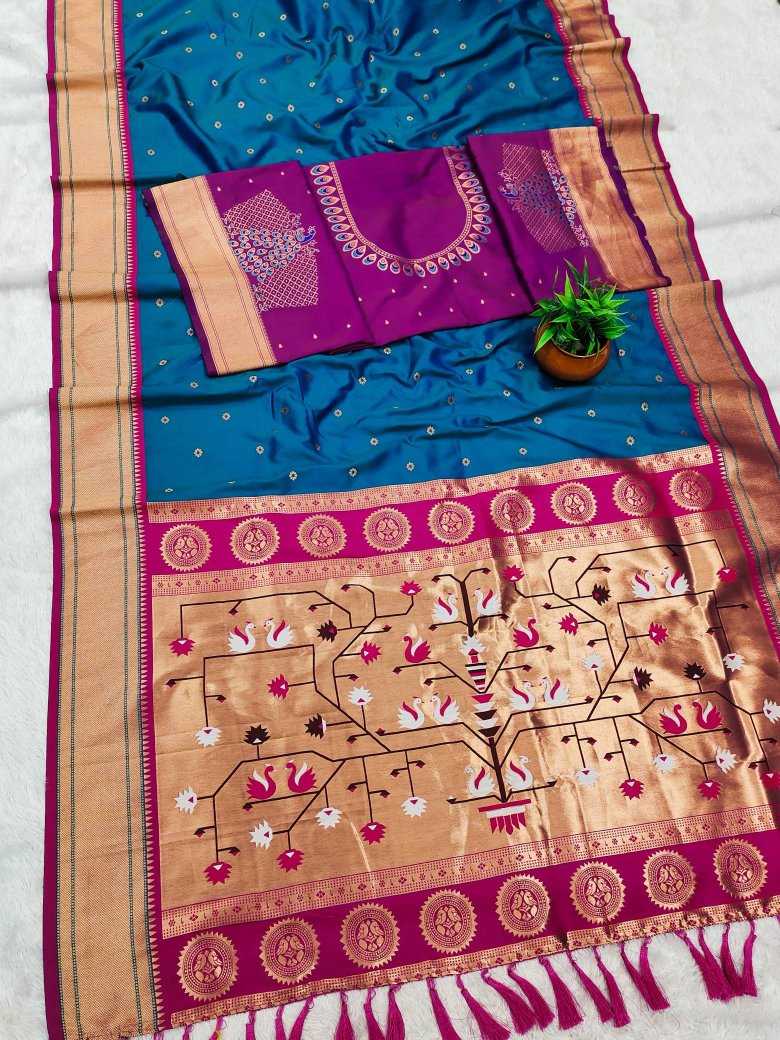 Hansraj Paithani Silk Saree