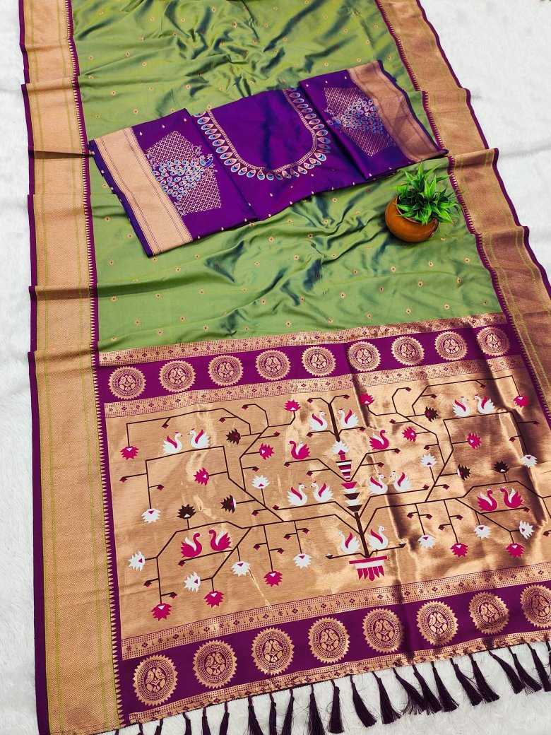Hansraj Paithani Silk Saree