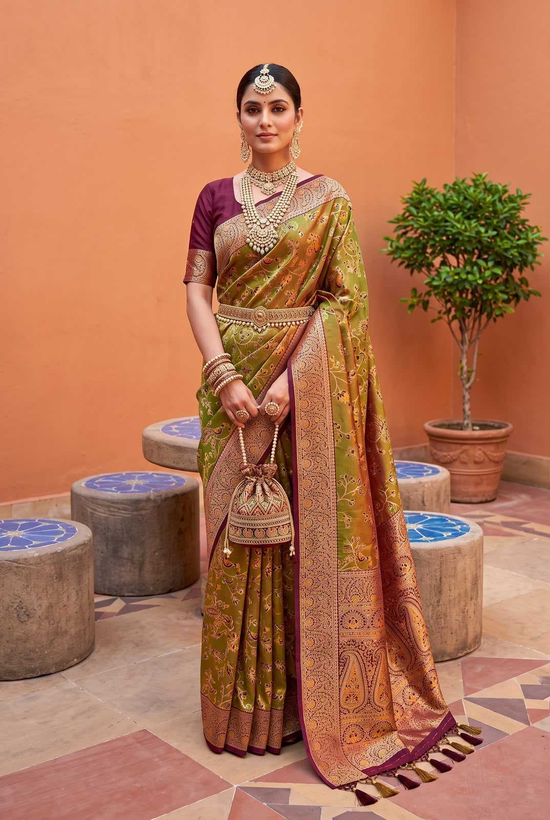 Ishita Banarasi Soft Silk Saree